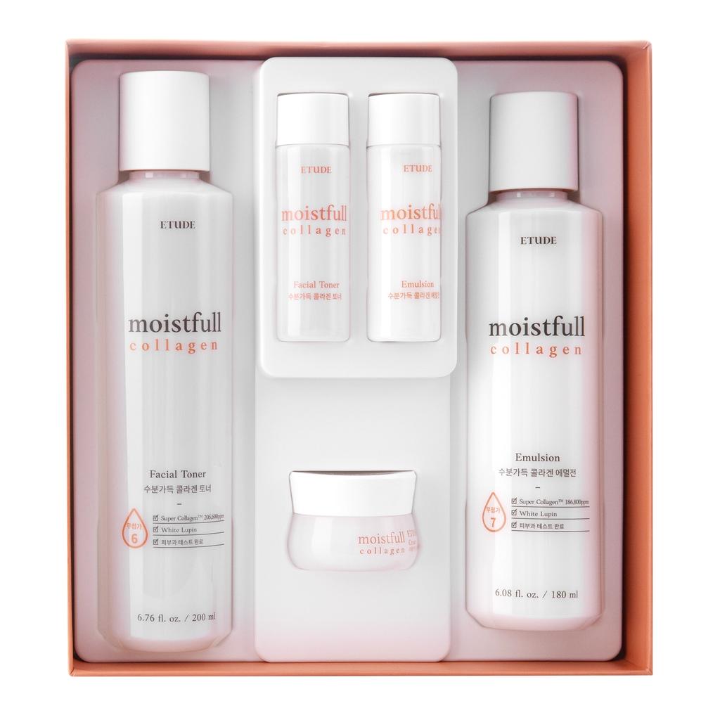 ETUDE HOUSE Moistfull Collagen Skin Care Set 5items +RANDOM GIFT