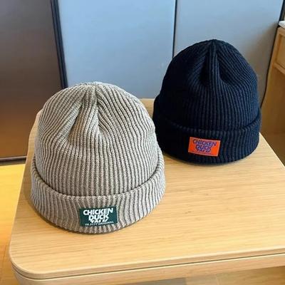 Теплая шапка для защиты ушей, унисекс, шапки-бини, шапки из высококачественной шерсти