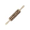 Christmas Pattern Wooden Rolling Pin 39 Cm Christmas Ref. 3154450