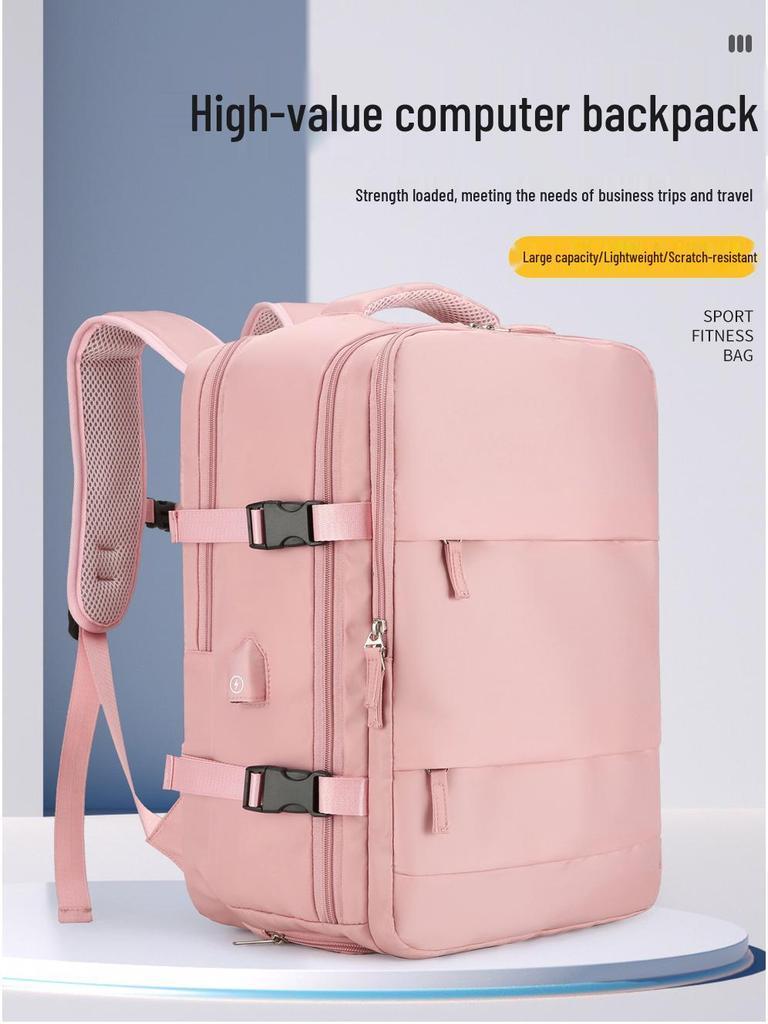 Мужской водонепроницаемый дорожный рюкзак большой вместимости для ноутбуков