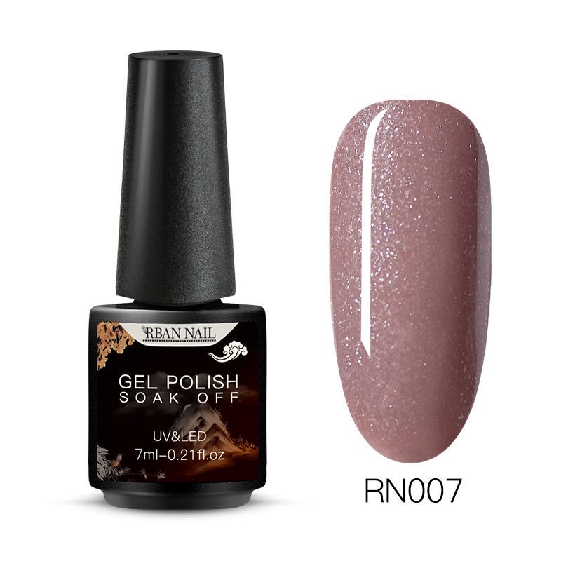 Mtssii Цветной УФ-светодиодный гель-лак серии Rainbow, 7 мл, долговечная краска для ногтей, гели для дизайна ногтей