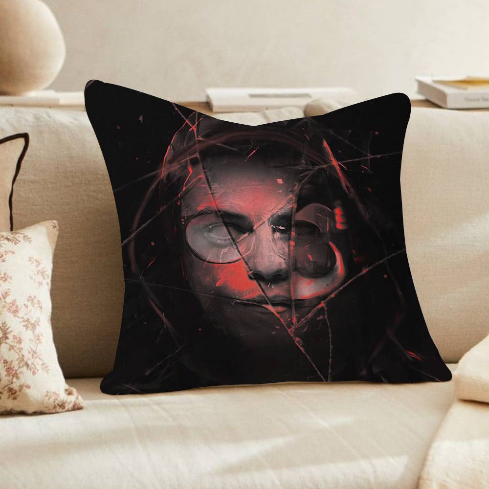 Horror tv series movie Mr RRobot Pillow Gift Home Office Decoration Bedroom Sofa Car Cushion Cover case x