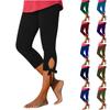 Pants For Women Stretch 3/4 Length Leggings Casual Athletic Running Workout Yoga Pants