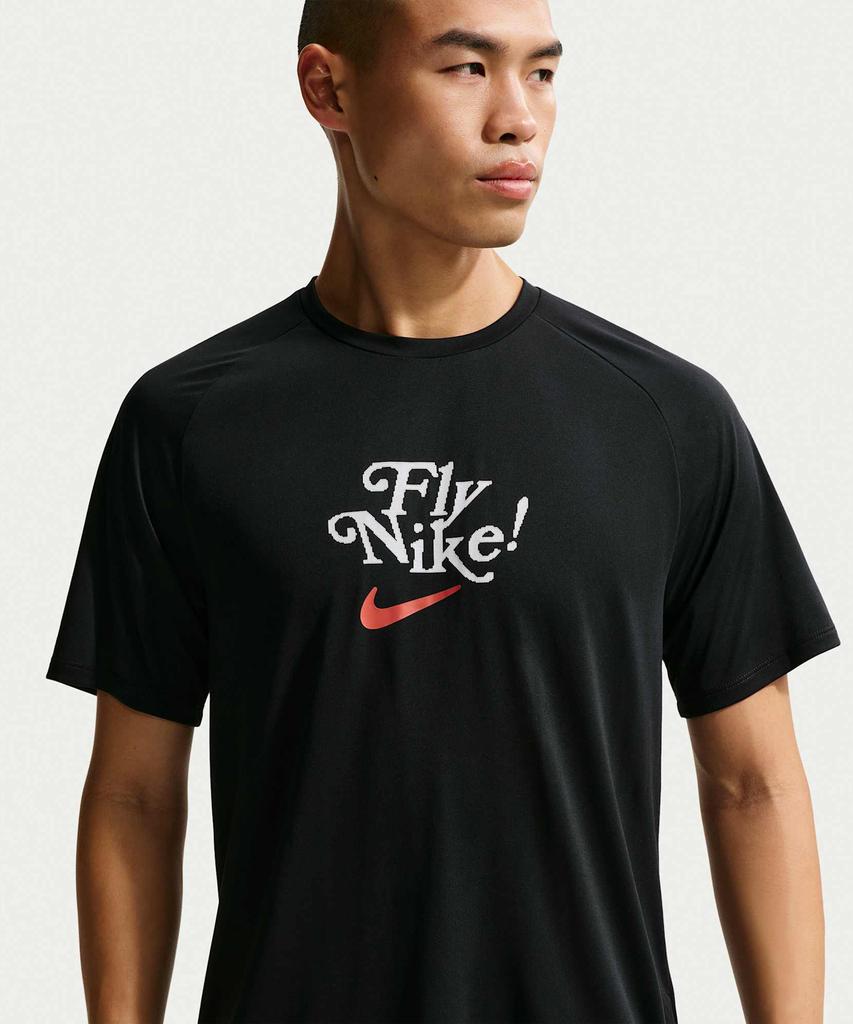 Nike Беговая футболка с коротким рукавом Nike Dri-Fit Adv Stride Fly M - Черный / If2025-010