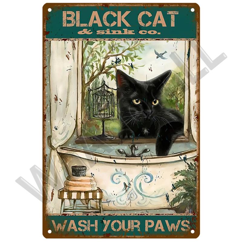 WC туалетная жестяная вывеска плакат винтажные настенные постеры металлический знак декоративная настенная тарелка кухонная табличка металлический винтажный декор аксессуары