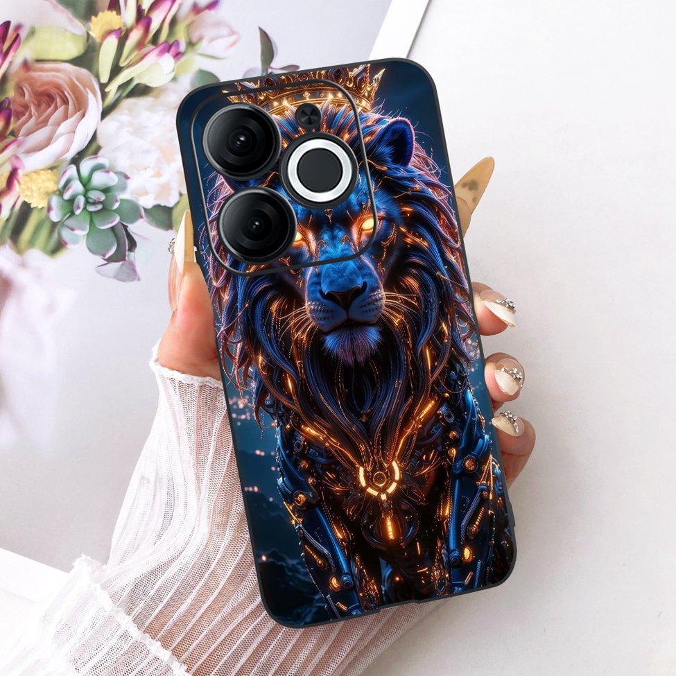 Чехол для ITEL A80 Силиконовый Чехол Милый Кот Модный Забавный Расписной Funda Для ITEL A671L A671LC Корпус Телефона