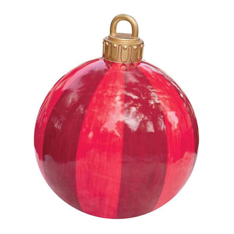 Рождественские праздничные воздушные шары с принтами, игрушечным мячом, уличным надувным развлечением 60 см