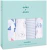Swaddle Gauze Baby Japanese Product Aden Anais Swaddle Set of 4 Leader of the Pack Muslin 120 X 120cm Aiden and Anais Swaddle Baby Newborn 2060