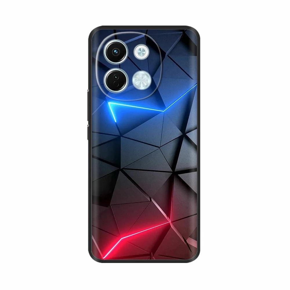 Силиконовый чехол для телефона Tecno Spark 30 5G KL8 / Pova 6 Neo 5G Мягкий силиконовый чехол Модный расписной ударопрочный задний чехол-оболочка Para