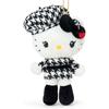 Sanrio Hello Kitty Monochrome Twin Outfit Mascot Holder for Ages 6 and Up