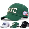 Unisex NYC Letter Embroidery Baseball Caps Spring Autumn Outdoor Sunscreen Hat Adjustable Casual Trucker Hats