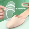 1 пара ортопедических стельок для передней части стопы, женские мягкие силиконовые гелевые подушки, облегчающие боль в ногах, поддержка плюсневых костей, вставки, стельки для обуви