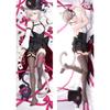 Genshin Impact Lyney Косплей Dakimakura обнимающее тело наволочка костюм Lyney длинная 2-сторонняя наволочка Рождественские подарки