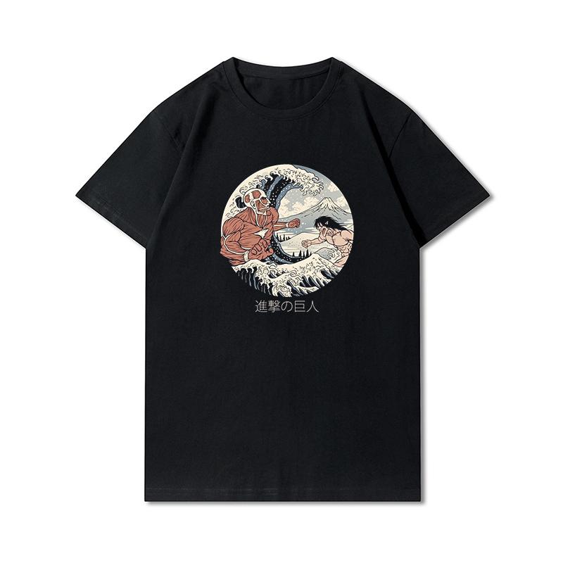 Женская футболка размера плюс с аниме «Атака Титанов» Levi·Ackerman Eye, топы в стиле панк, летняя свободная футболка в стиле Харадзюку в готическом стиле с короткими рукавами