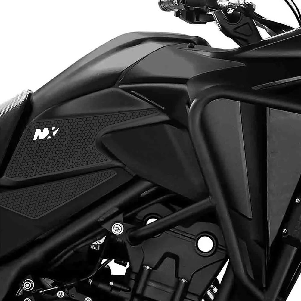 Motorcycle Fuel Tank Pad Protector Sticker Decal Fuel Tank Knee Pad for NX 500 Nx500 NX400 Nx400 2025 2024 Fuel Tank Sticker