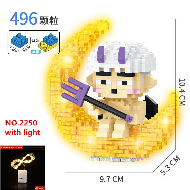 Микро строительные блоки космическая аэрокосмическая серия светящаяся фигурка астронавта со светом DIY кирпичи набор игрушек для детей рождественский подарок