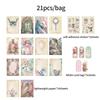 4Style 21 шт./кор. Набор материалов для серии Dark Fairy Tale, закладка для книги, скрапбукинга, фоторамки, календаря, открытки, конверта, журнала