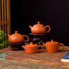 Hand-pulled Cinnamon Pot To Make Tea, Pure Handmade Purple Clay Pot Household Kung Fu Tea Set