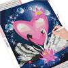 Полная площадь Алмазная картина Лебедь Алмазная вышивка Сердце Мозаика Вышивка крестом Животное ручной работы Подарок Decortion