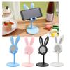 Подставка для мобильного телефона в виде милого кролика, настольная, может подниматься и регулироваться. Аксессуары для настольных телефонов. Подставка для телефона. Ручка для телефона.
