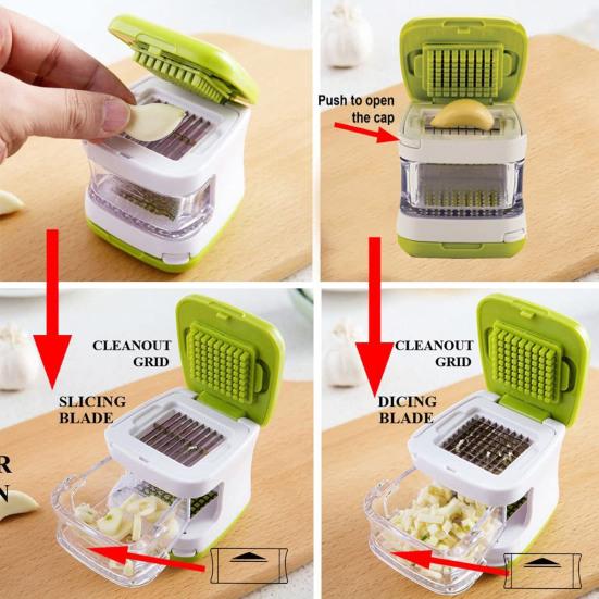 Чеснок Пресс-Слайсер Ручная Мясорубка Терка И Слайсер Нескользящая Ручка Мельница Для Имбиря Специй Кухонный Гаджет Для Домашнего Ресторана