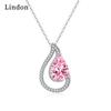 Lindon Women Necklace Pendant Copper Alloy Zircon Fashion Gift