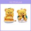 Bear Pvc Butter Playful Figurine Sets With Dessert Theme For Fans Enthusiasts