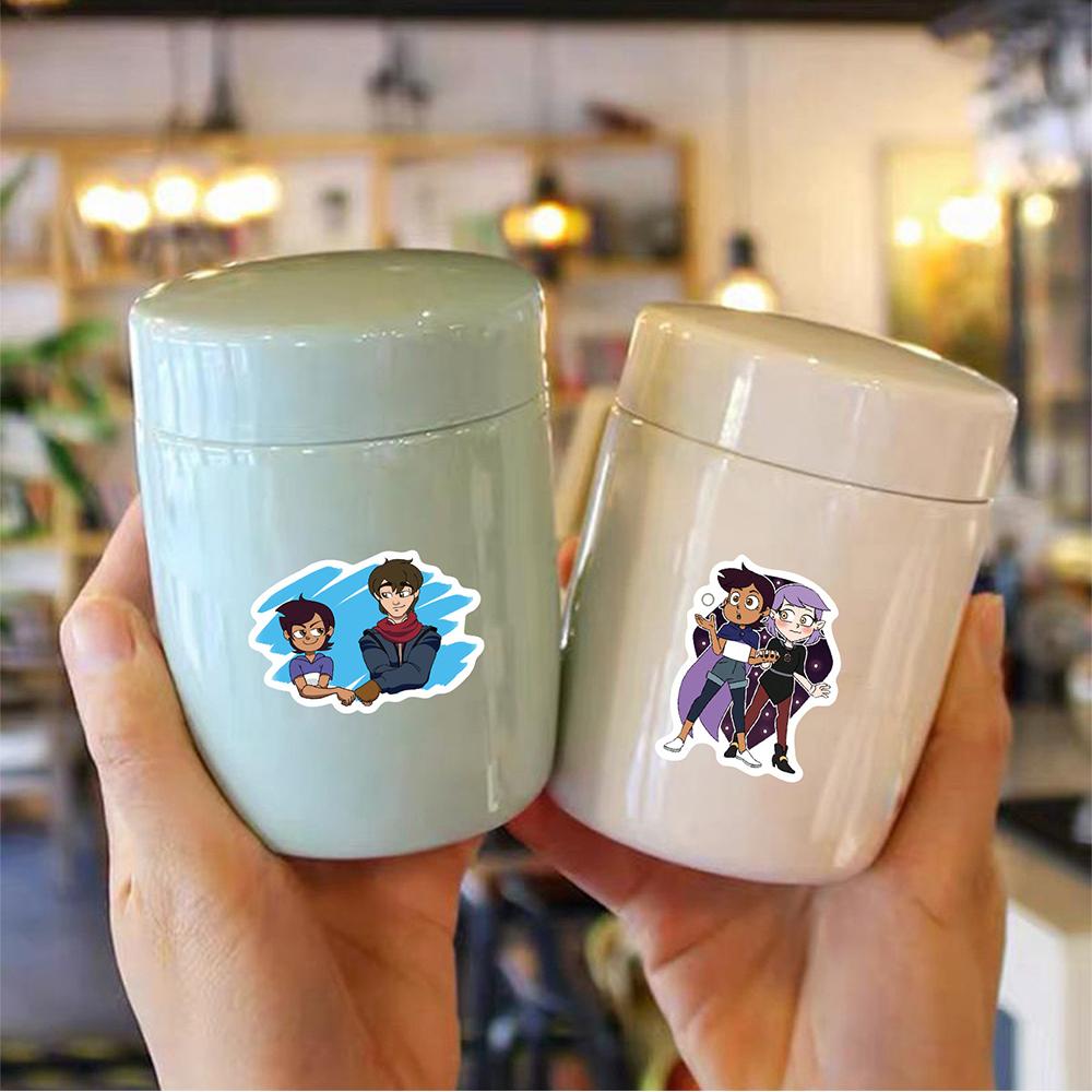 100 шт. новые милые наклейки с изображением совы для ноутбука, бампера, автомобиля, велосипеда, багажа, гитары