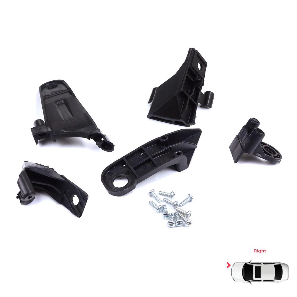 BHL565-2 Комплект кронштейнов для крепления фары, правая сторона для Dacia Renault Duster MK2 HM 2017-2024 260101133R