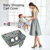 Чехол для детской тележки для покупок с рисунком из мультфильма, прочный, складной, водонепроницаемый, можно стирать в стиральной машине, для детей