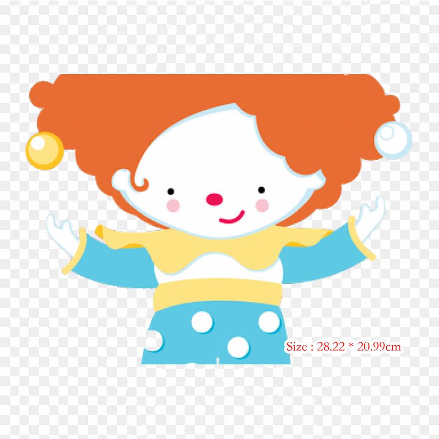 Dibujos Animados Animales De Circo Circus Traveling Ca Iron On Heat Transfer Printing Vinyl Patches Sticker for Clothes DIY Appliques Washable Patches