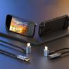 Кабель USB C под прямым углом 4K 60 Гц Поддерживает PD100 Вт Type C 3.2 Gen2 Полнофункциональный USB C Шнур для быстрой зарядки для