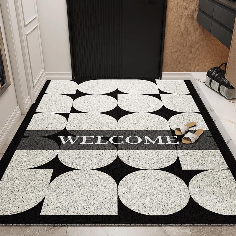 Дверной коврик Песок Соскребающий износостойкий проволочный кольцевой коврик для двери Дверной коврик Нескользящий коврик для двери Можно резать ковер