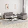 VidaXL Sofa Set with 2 Pcs Cushions, Sofas with Armrests and Backrest, Furniture Set, Living Room Furniture 3201281