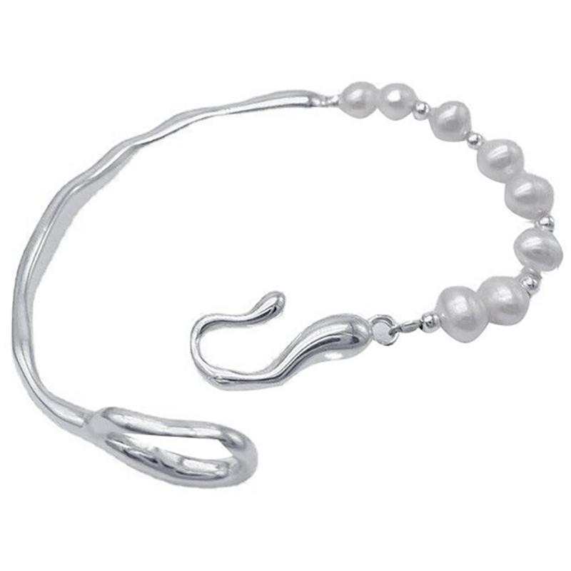 foxanry Браслет из бисера с жемчугом для женщин и девочек, креативный минималистичный индивидуальный свадебный браслет для невесты, ювелирные аксессуары, подарки