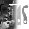 Durable Sewing Machine Overlock Knife Precision Silver Serger Blade Steel Upper Lower Knife Industrial Sewing Upper Lower Knife
