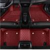Для Renault Captur Автомобильные двойные 5D коврики на пол с индивидуальным дизайном Коврики на пол Автоаксессуары voiture