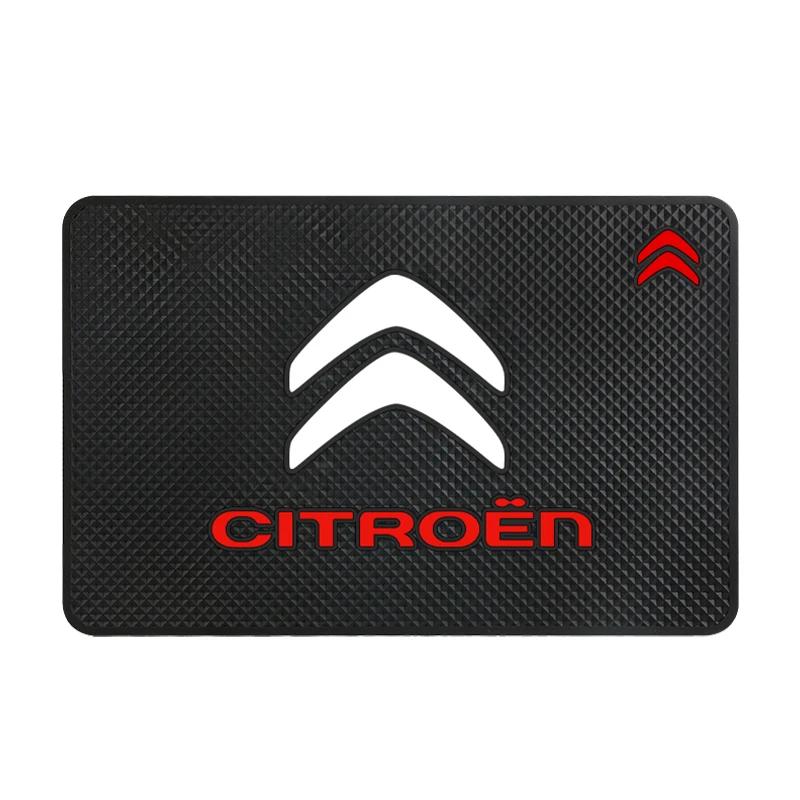 Car PVC Anti Slip Mat Phone Holder Automobiles Interior Dashboard Non-Slip For Citroen C4 C3 C5 C1 C2 Berlingo C-Elysee WH0