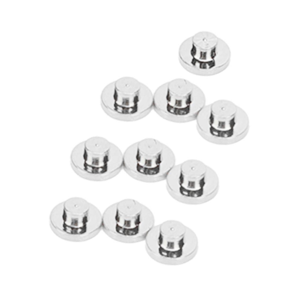 10pcs Watch Dial Dot Luminous Decorative Part Repair Kit Watch Luminous Beads for Night Silver