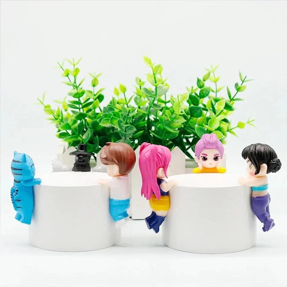 {In Stock Kpop Demon Hunters} Devil Blind Box Saja Collect Anime Figure Kid Party Cosplay Gaming Cartoon Decor Christmas Gift,.