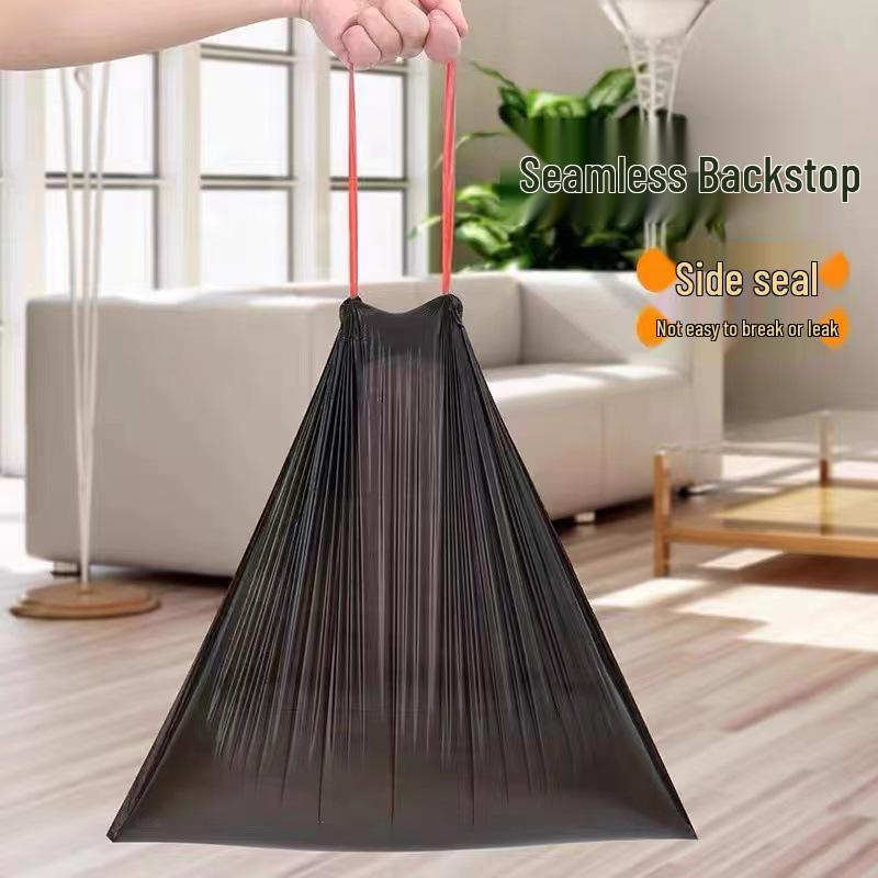 Extra Thick Drawstring Kitchen Garbage Bags - Household and Handheld Style