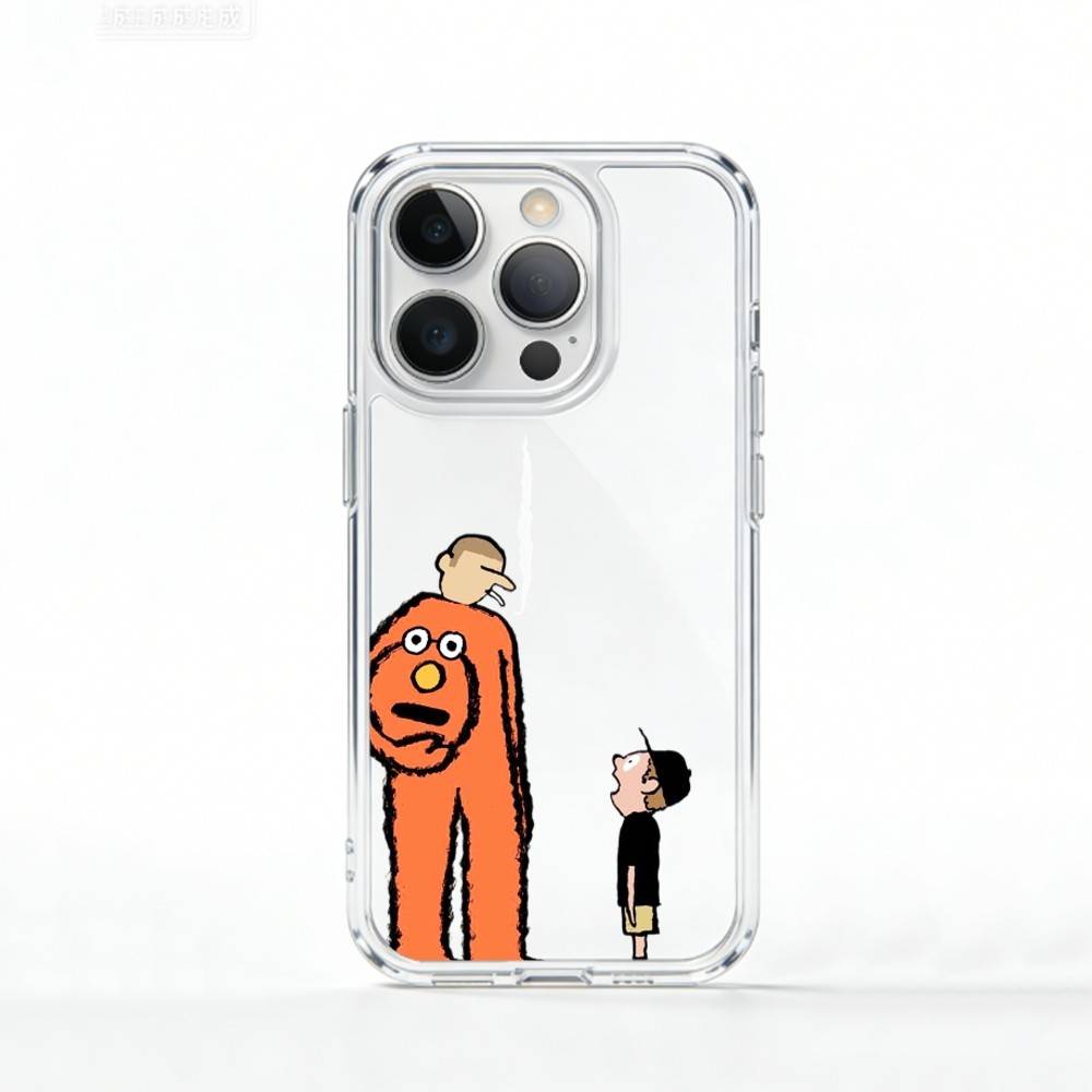 Jean J-Jullien M-Minimalist Art Phone Case For iPhone 17 16 15 14 13 12 11 Mini Pro Max Plus Transparent Cover