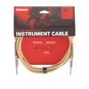 Shielded Cable Custom Series Braided Instrument Cable Tweed D'Addario (Guitar Shield) PW-BG-10TW (3.0m S-S) []