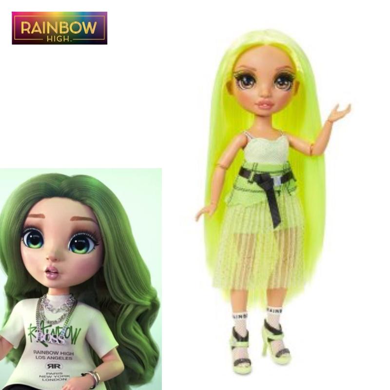 Набор модной куклы Rainbow High для девочек, игрушка-переодевание принцессы со сменными нарядами, реалистичная кукла