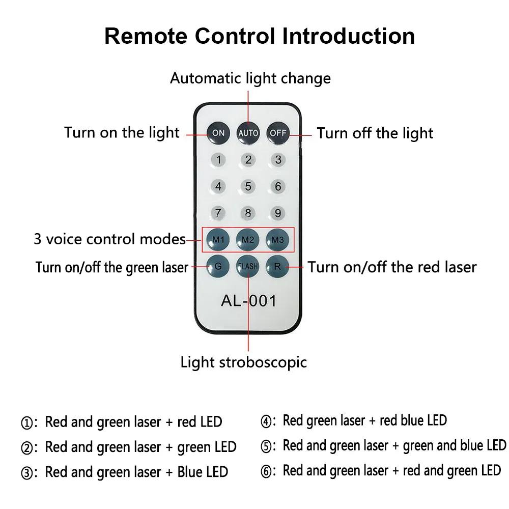 2025 Новые светодиодные 6-лучевые с 72 узорами сценические огни USB с питанием DJ пульт дистанционного управления стерео вечеринка свадьба декоративная лампа KTV диско огни