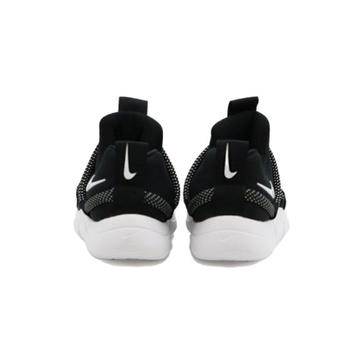 Nike Новичок Нескользящие Амортизирующие Низкие Спортивные Повседневные Кроссовки Детские Кроссовки Черные Белые AQ9661-001