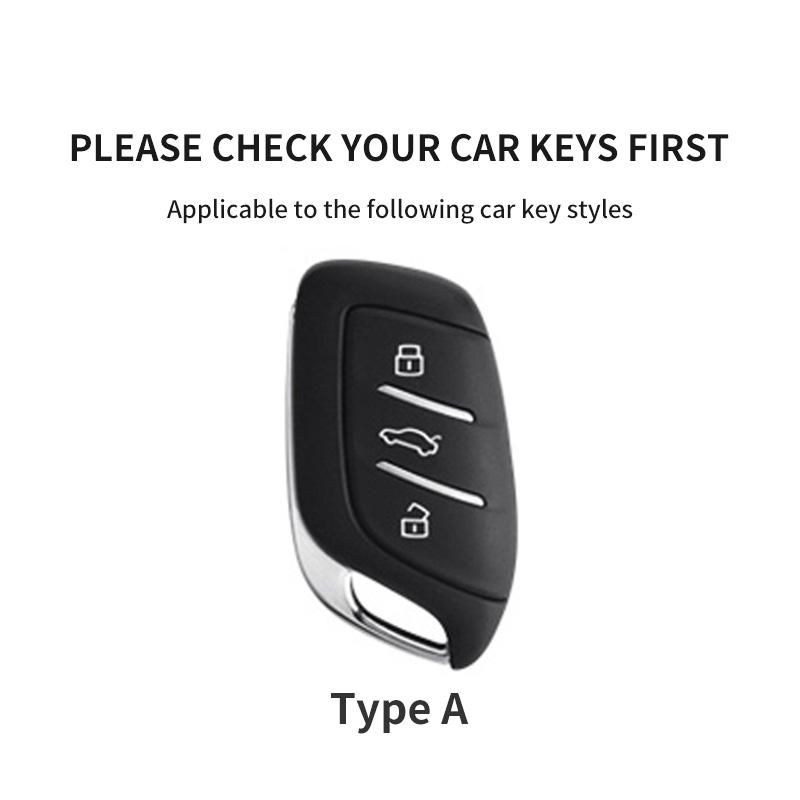Leather Car Smart Remote Key Case Cover Shell For Roewe RX5 I5 I6 RX3 RX8 ERX5 D6 D7 D5X Durable Anti-Scratch Auto Key Protecter