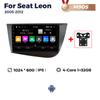 8-ядерный 8+256G Android автомобильный радиоприемник стерео для Seat Leon 2 MK2 LHD 2005-2012 видеоплеер GPS авто беспроводной Carplay 2Din головное устройство