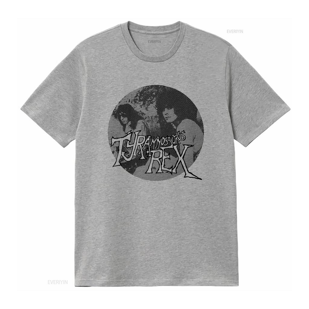 Tyrannosaurus Rex Retro Style Cotton T Shirt for Men and Women in S 45XL Sizes vintage Washed fashion graphic
