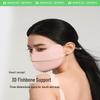 VVC Женская дышащая маска для лица с защитой от УФ-излучения